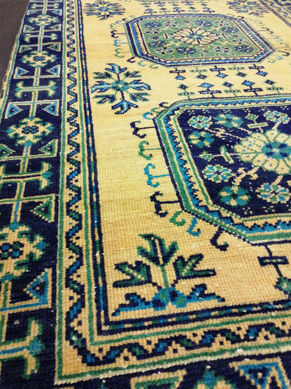 11.3 X 4 Oushak Runner Ru, Turkish Runner Rug, Vintage Runner Rug, Hallway Runner Rug Kitchen Runner Rug Wool Runner Rug Wool Oushak Rug