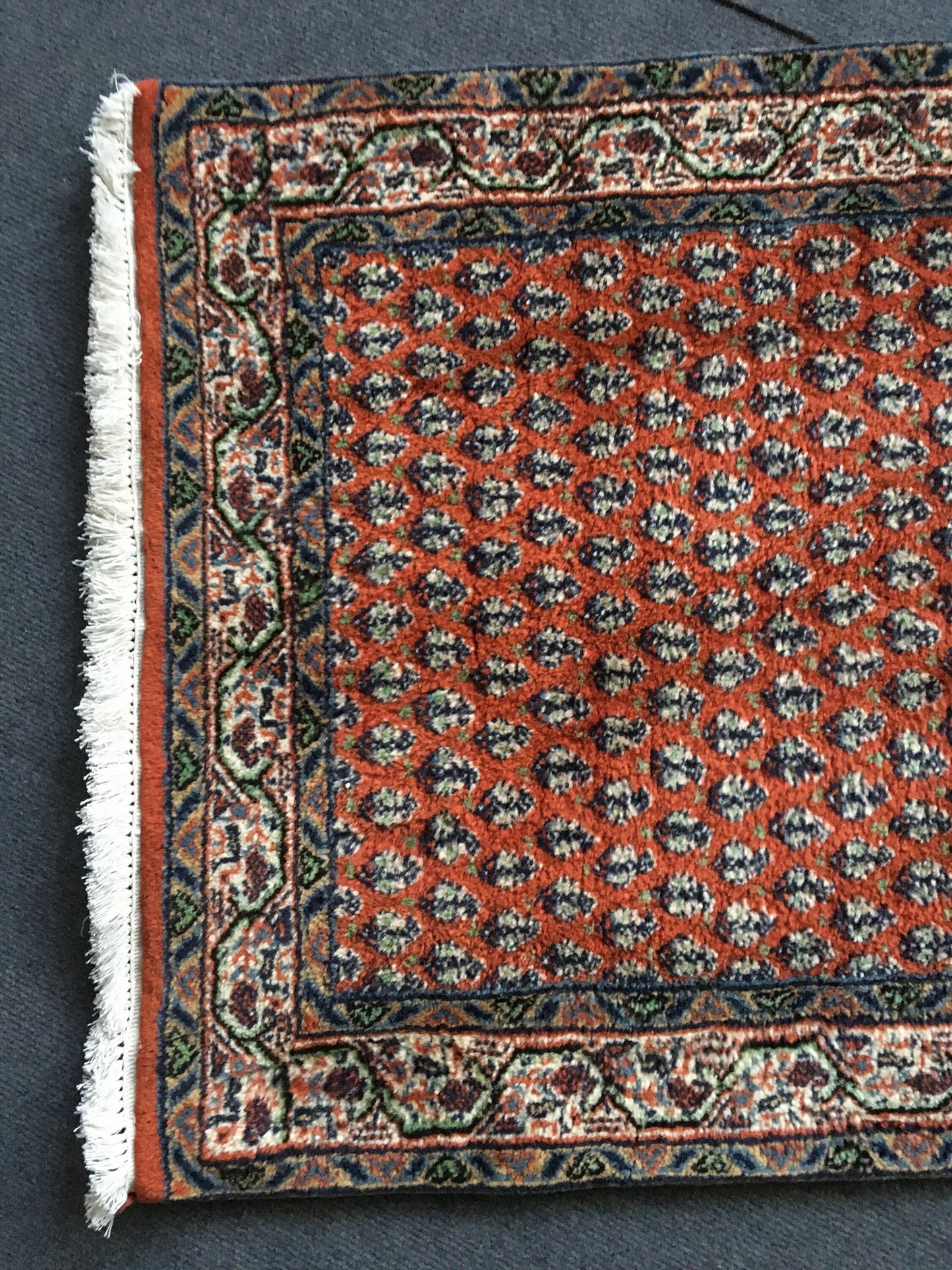 2x4 feet small new turkish rug, handmade vintage small rug, wool oushak kitchen rug,hallway rug, laundry rug