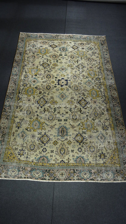 Green Turkish  Rug,Oushak Rug,Turkish Rug