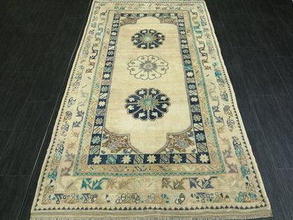 OUSHAK RUG 6.4 x 3.5 TURKISH Oushak Rug Vintage Oushak Runner Rug Vintage Rugs Wool Oushak Rug Hand Made Rugs Vintage Turkish Rug