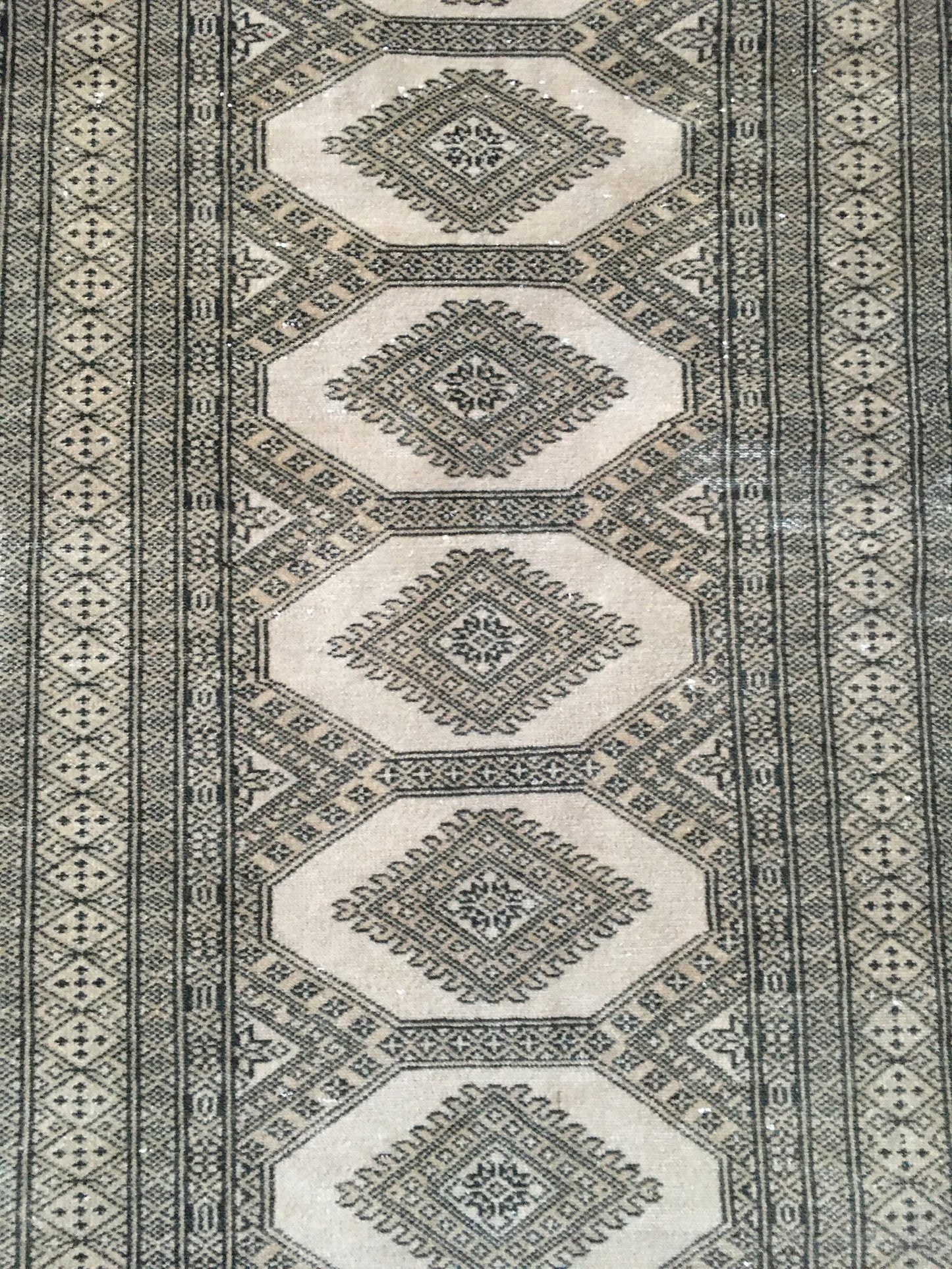 2x4 ft green handmade small rug, vintage turkish rug, oushak rug, living room wool small rug