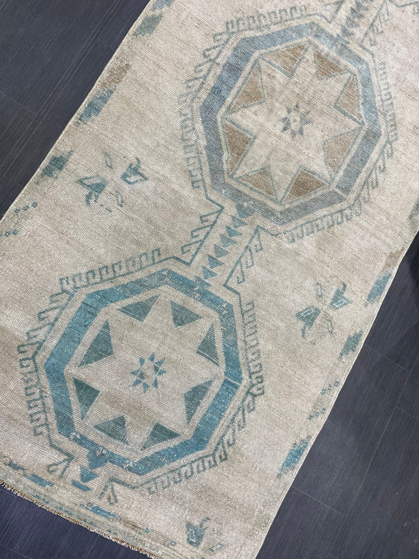 Antique Runner Rug, Vintage 3.7 x 10 Runner Rug, Persian Runner, Handmade Runner Rug, Turkish Runner Rug, Kitchen Runner, Hallway Runner