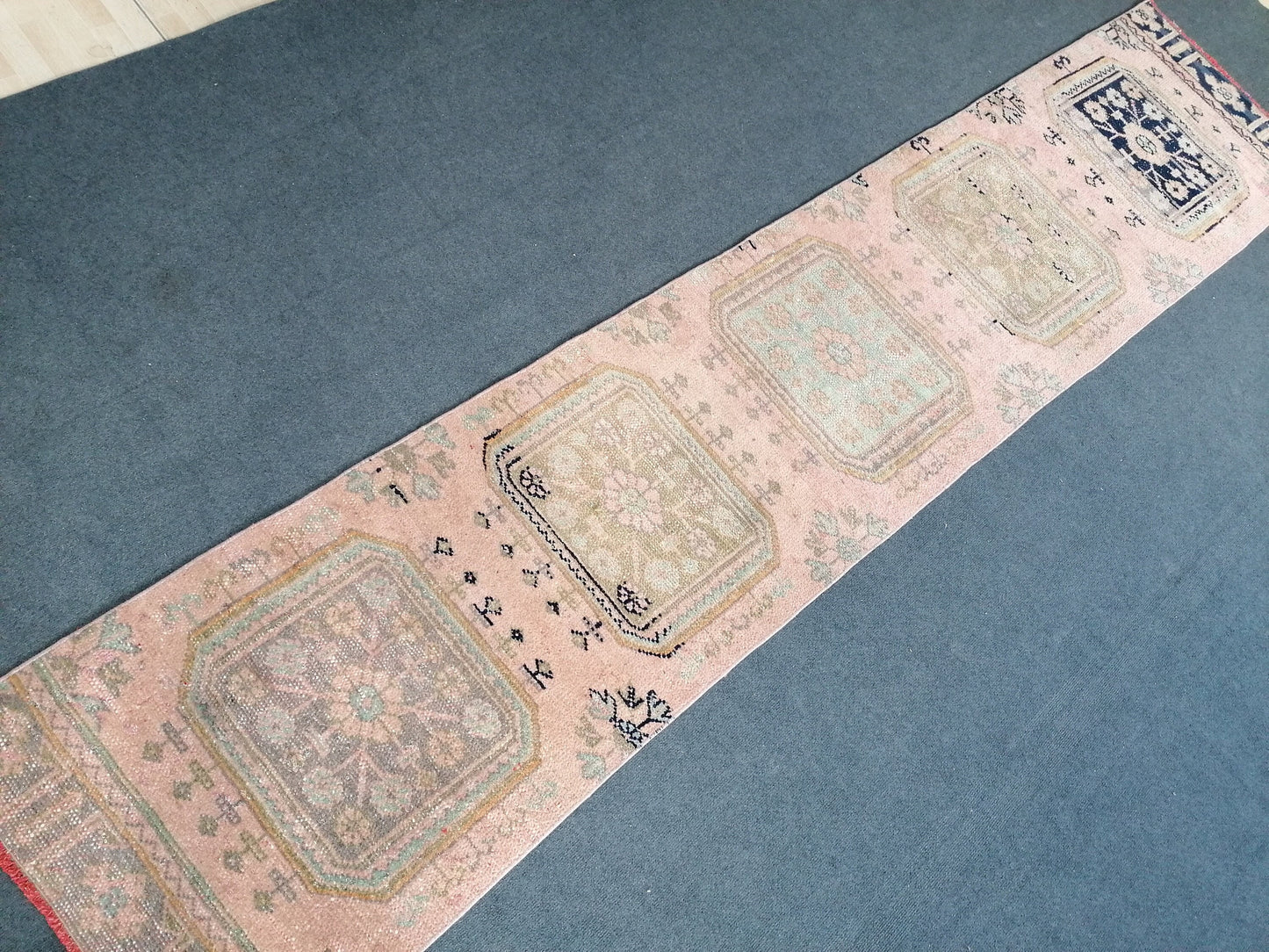 11'x2'3 turkish runner rug,runner rug, kitchen runner rug,hallway runner rug