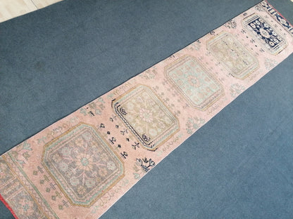 11'x2'3 turkish runner rug,runner rug, kitchen runner rug,hallway runner rug