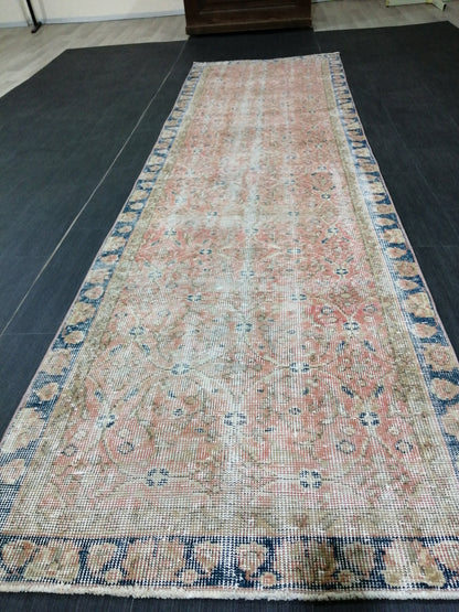 10.5 X 2.10 Oushak Runner Rug Turkish Runner Rug Vintage Runner Rug Hallway Runner Rug Kitchen Runner Rug Wool Runner Rug Wool Oushak Rug