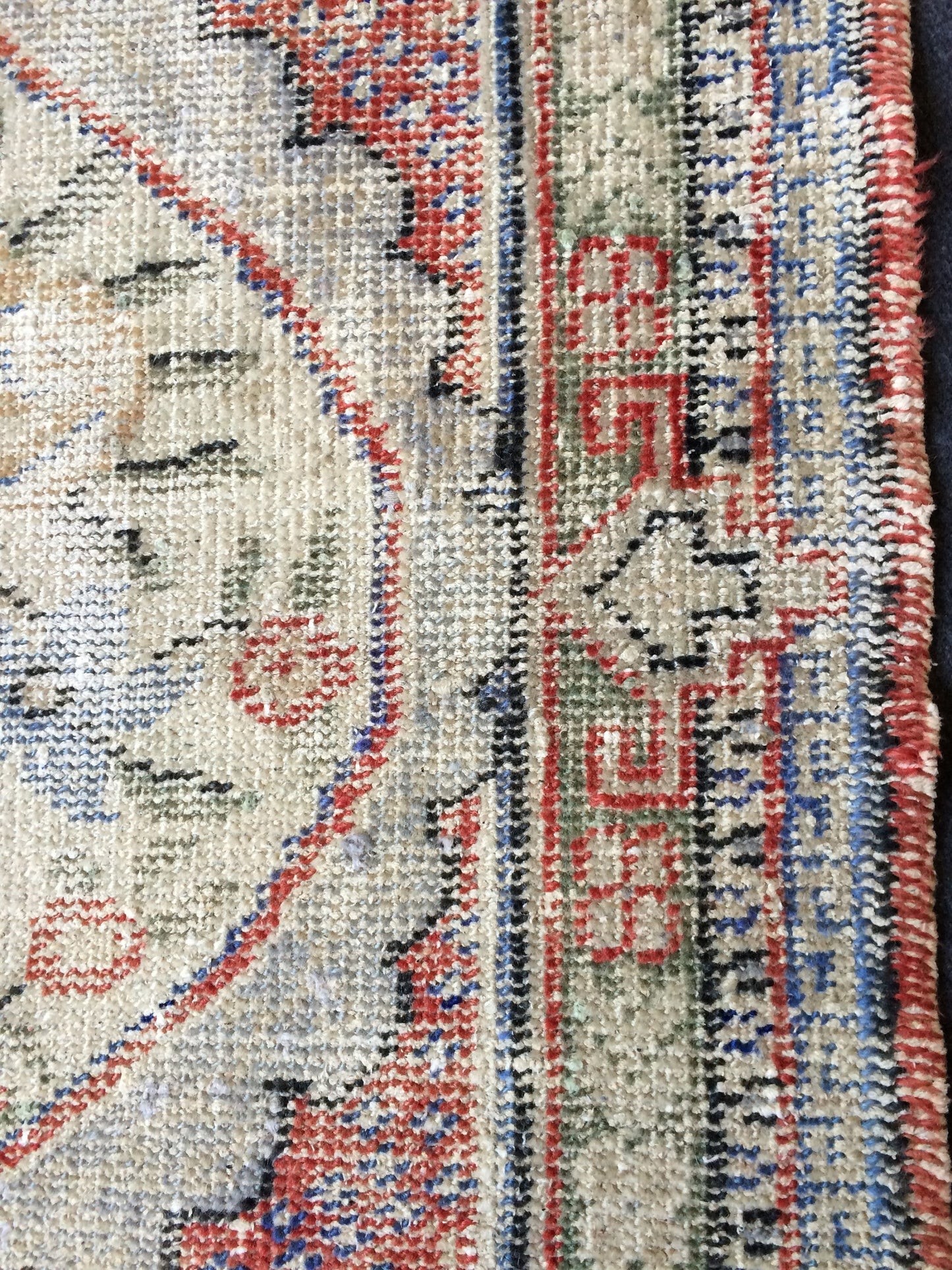 4.9 x 2.10 Turkish Rug Vintage Rug Oushak Rug Distressed Rug