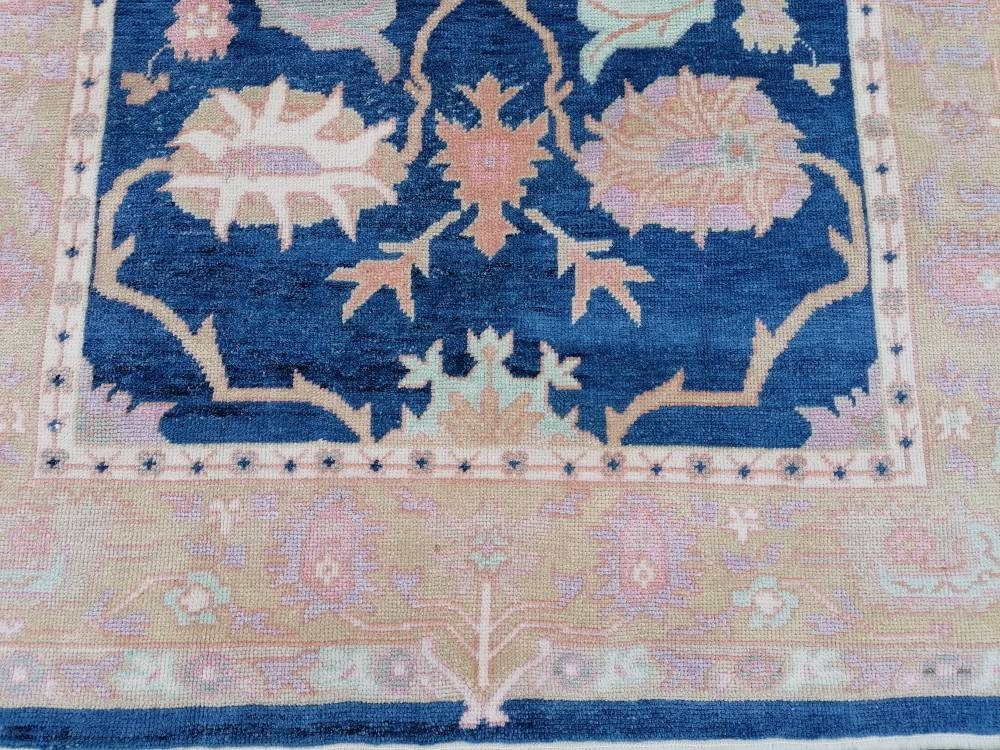 7 x 10.8 Large turkish oushak rug - new oushak rug, large living room rug, hand knotted rug