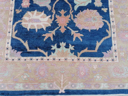 7 x 10.8 Large turkish oushak rug - new oushak rug, large living room rug, hand knotted rug