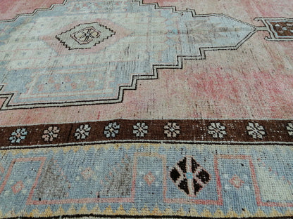 4 x 10.9 Oushak Runner Rug Turkish Runner Rug Vintage Runner Hallway Runner Rug Kitchen Runner Rug Wool Runner Rug Oriental Runner Carpet