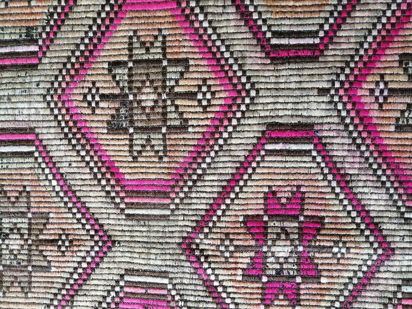 9 x 5.6 Flatwoven with Embroidery Rug TURKISH HAND MADE Rugs   Vintage Turkish Rugs   Oushak Rug  Vintage Oushak Rug, Wool Rug