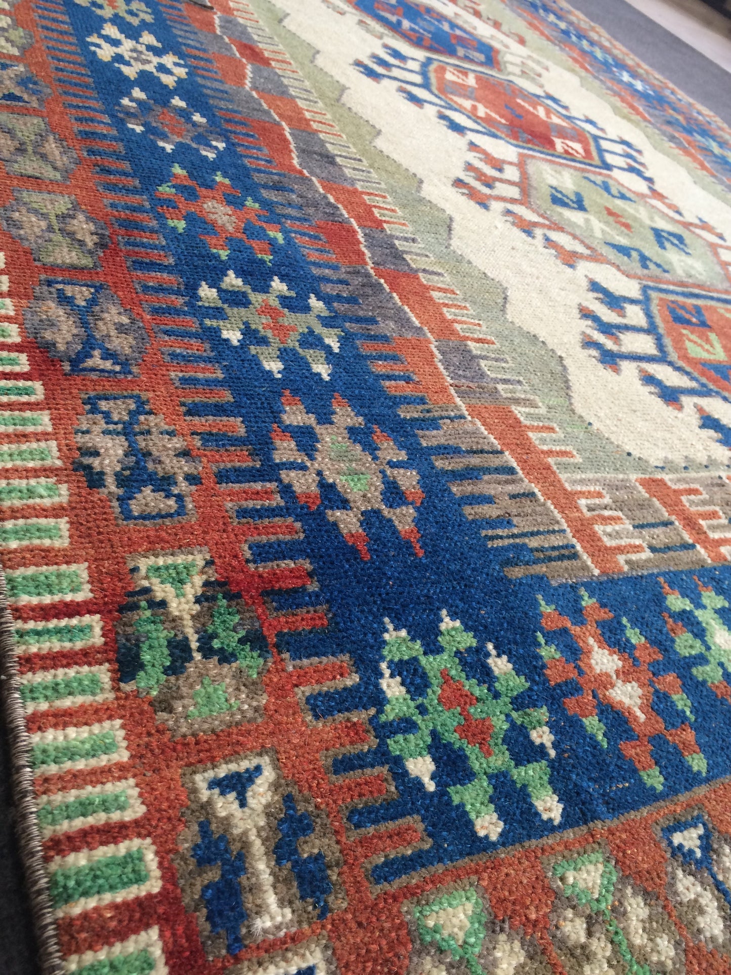 Persian Rug, Vintage  Rug, Oushak  Rug, Turkish Rugs, Bohemian Rug, Rug  Turkish Rug, Farmhouse Rug, Vintage Rug, Wool rug 6.4 x 4.2 ft