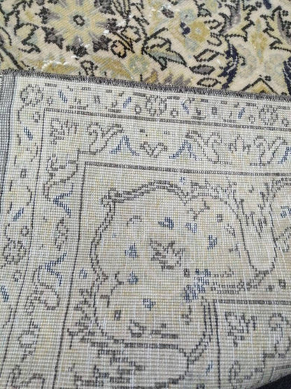 9.9 x 6.5 Large  OUSHAK RUG TURKISH Oushak Rug Vintage Oushak quality Rug Vintage Runner Rug Wool Oushak Rug Hand Made Rugs Vintage  Rug