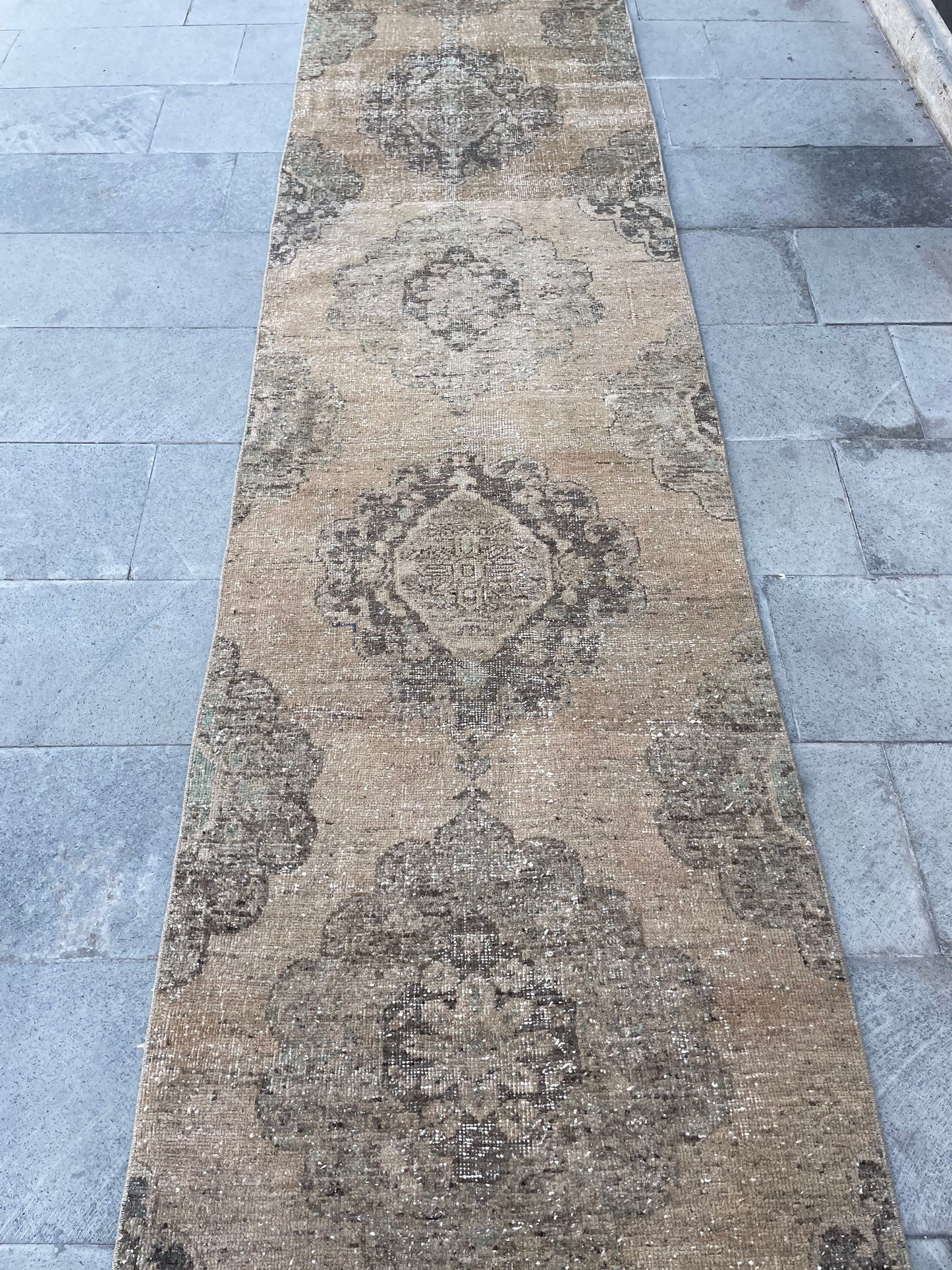 Extra Long Turkish Runner Very Long Oushak Runner Rug 2.8 x 17.8 Vintage Stair Runner Rug XL Oriental Runner Rug Staircase Runner rug