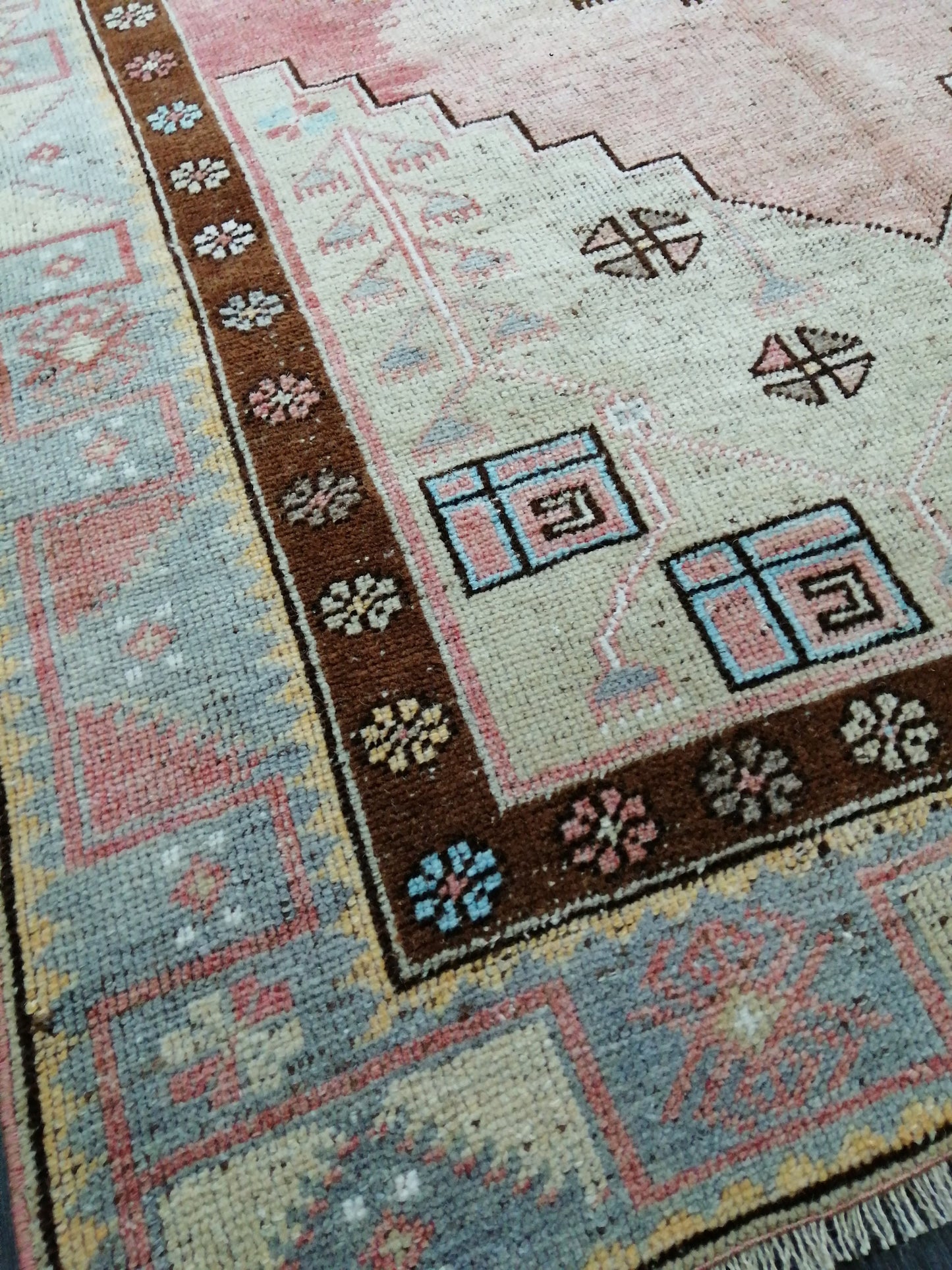 4 x 10.9 Oushak Runner Rug Turkish Runner Rug Vintage Runner Hallway Runner Rug Kitchen Runner Rug Wool Runner Rug Oriental Runner Carpet