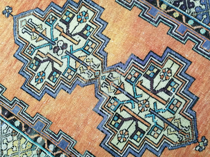 5.5 X 3.6 Rugs, Hand Made Rug, Oushak Rug, Rustic Rug, Bohemian Rug, Rug Runner, Turkish Rug, Farmhouse Rug, Vintage Rug, Wool rug