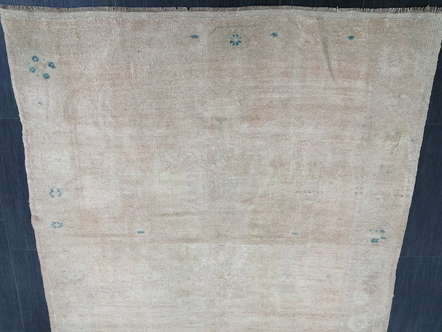 4.6 x 11.5 Muted Wool Runner Rug  Muted Oushak Runner Rug Turkish Runner Rug Vintage Runner Rug Hallway Runner Rug Kitchen Runner Rug