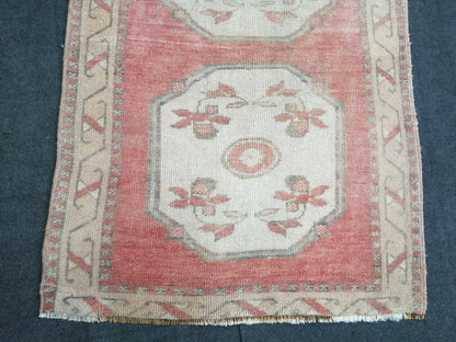 6x3 Oushak Runner Rug Turkish Runner Rug Vintage Runner Rug Hallway Runner Rug Kitchen Runner Rug Wool 3x6 Rug Wool Oushak Rug