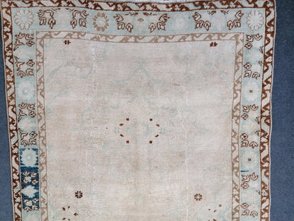 13'3x4'3 vintage runner rug,kitchen runner rug,hallway runner