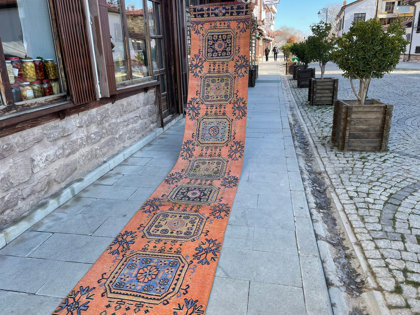 XL Long Handmade Runner Rug 2.6 x 19.7 Long TURKISH Runner Rug Vintage Runner Rug Oriental Runner Rug Staircase Runner Hand Knotted Runner