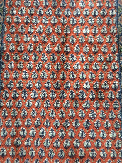 2x4 feet small new turkish rug, handmade vintage small rug, wool oushak kitchen rug,hallway rug, laundry rug