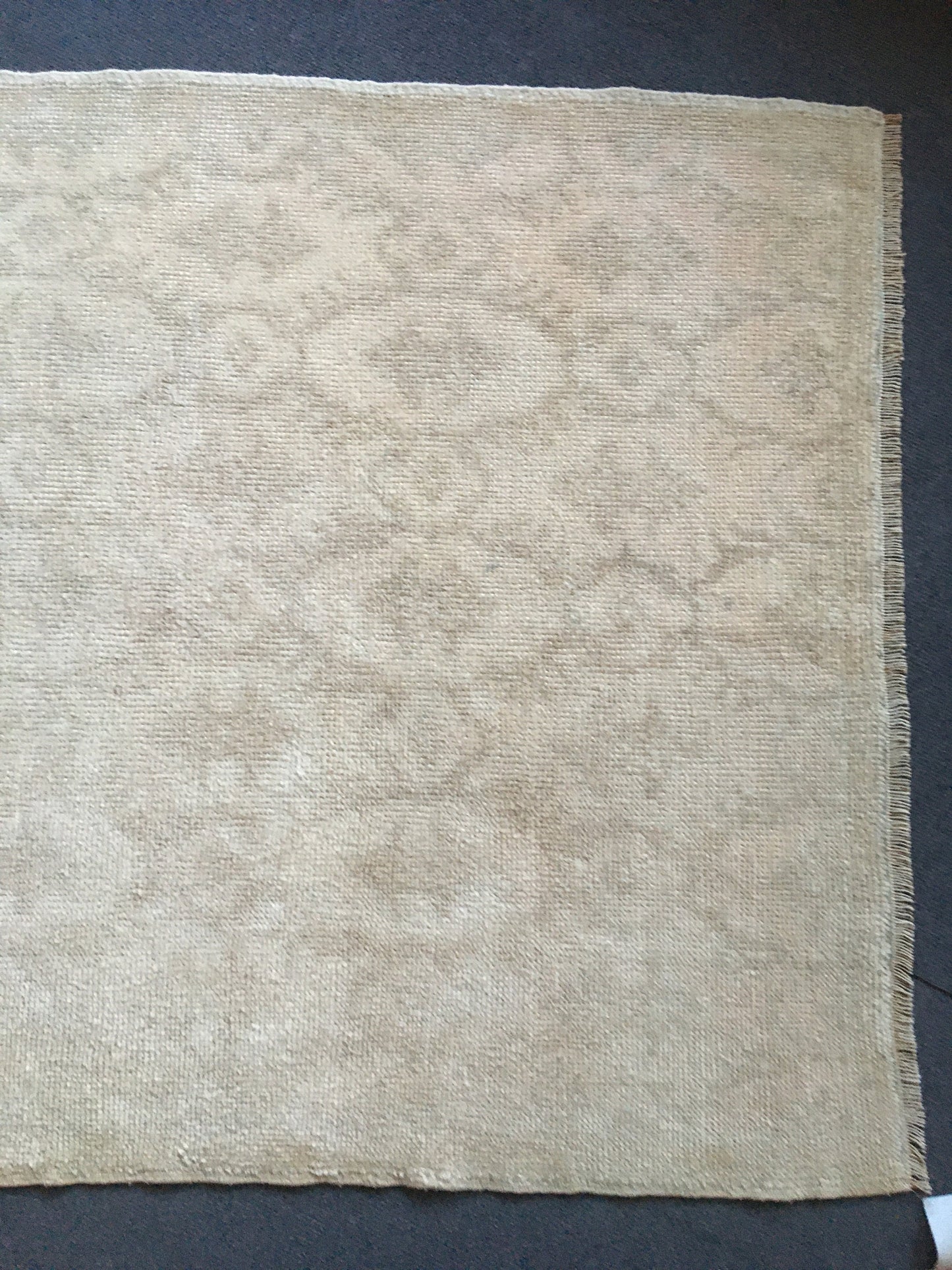 3.3x6.4 feet turkish handmade area rug, vintage muted kitchen rug, hallway area rug