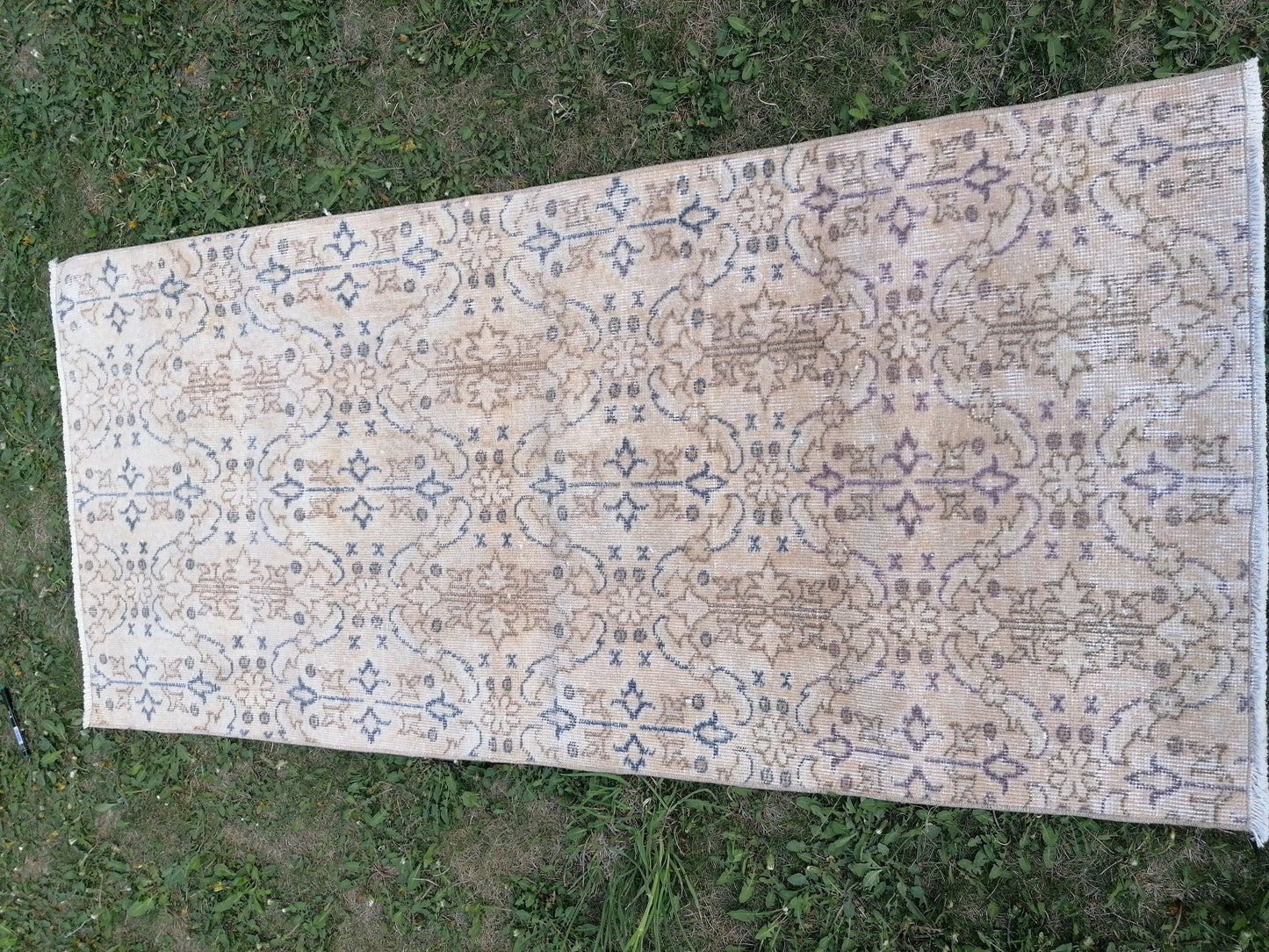 Turkısh rug vıntage rug, vıntage turkısh rug, hand made rug,wool rug 2'8x6 feet