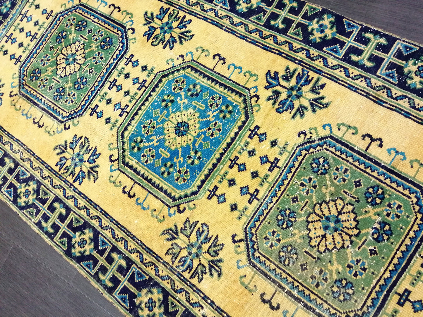 11.3 X 4 Oushak Runner Ru, Turkish Runner Rug, Vintage Runner Rug, Hallway Runner Rug Kitchen Runner Rug Wool Runner Rug Wool Oushak Rug