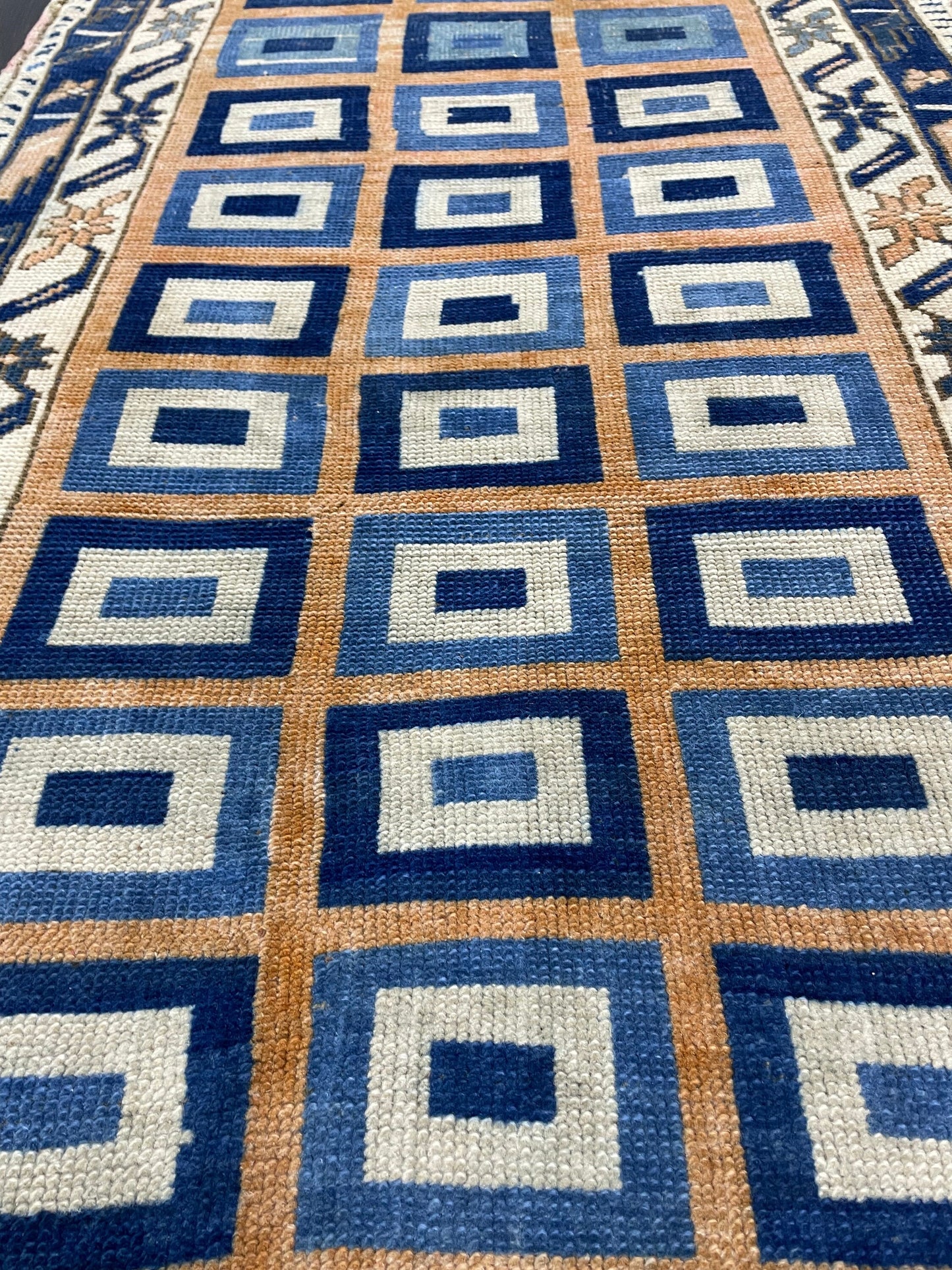 Antique Rug, TURKISH RUG, VINTAGE Rug, Living Room 3.3 x 5.2 Rug, Oushak Rug, Handmade Rug, Earth Tones rug, Persian Rug, farmhouse rug