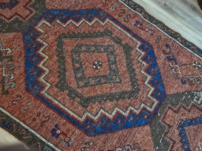 4 x 10.4 Persian Runner Rug Turkish Runner Rug Vintage Runner Rug Hallway Runner Rug Kitchen Runner Rug Wool Runner Rug Wool Oushak Rug