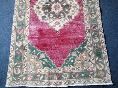 OUSHAK RUG TURKISH Oushak Rug Vintage Oushak Rug Vintage Rug Wool Oushak Rug Hand Made Rugs Vintage Turkish Rug