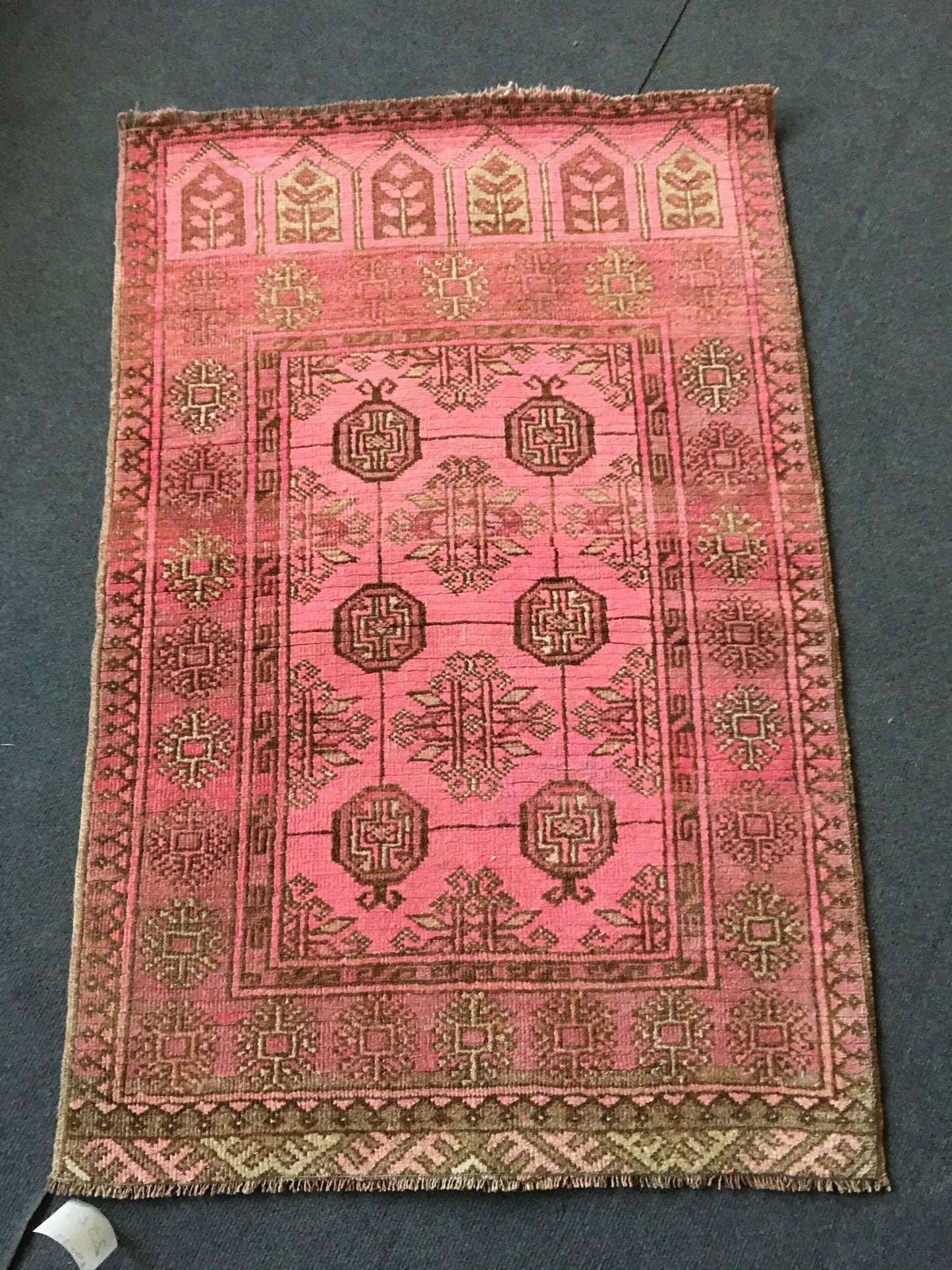 2.4x3.5 feet handmade bohemian turkish small rug, vintage bedroom small rug, living room rug
