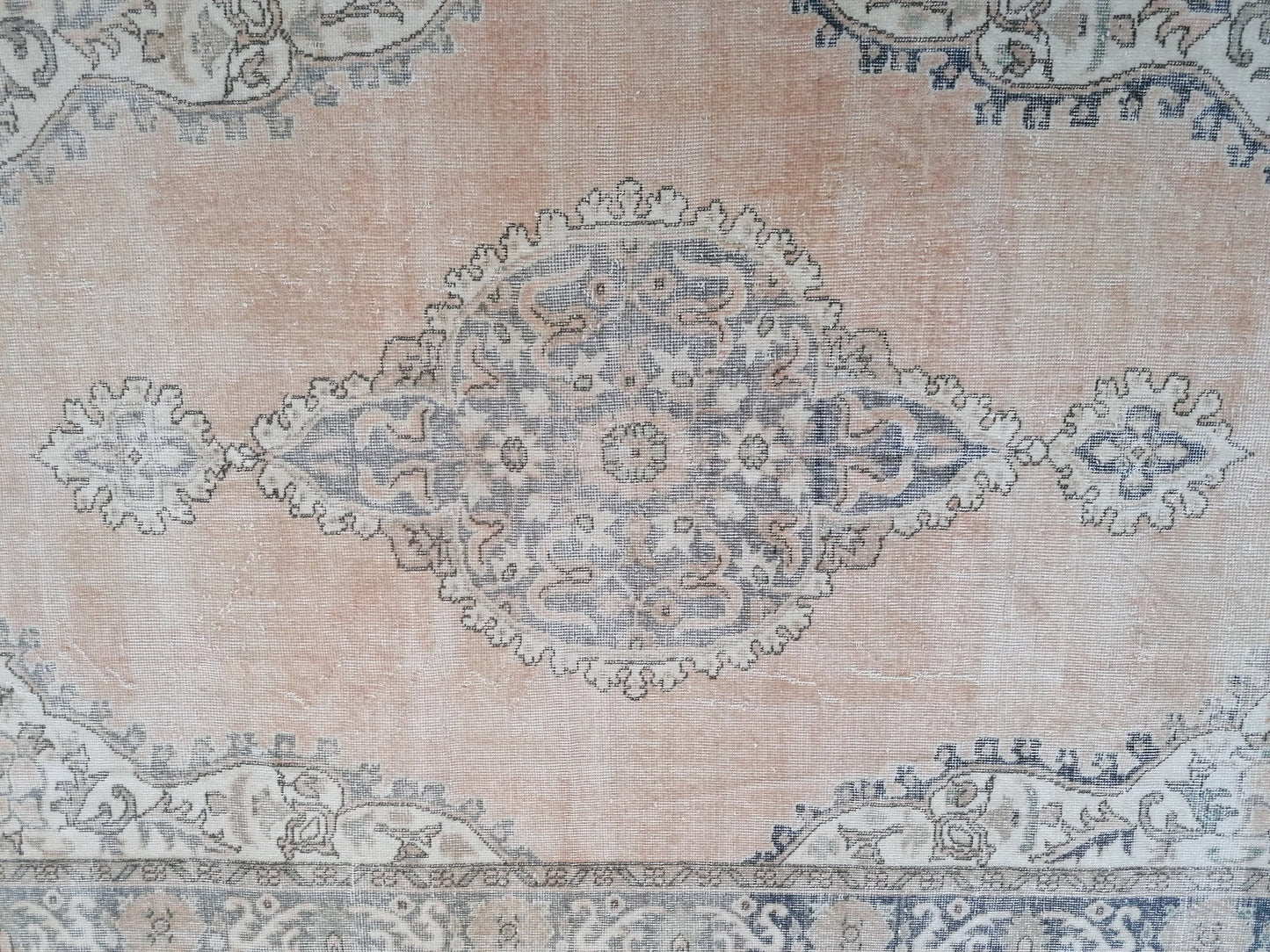 5.8 x 8.10 large oushak rug turkish rug vintage wool oushak rug handmade rugs