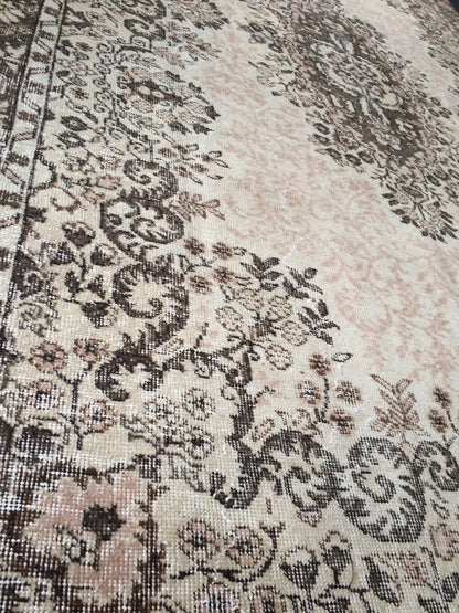 10 x 6.3 Over Sized RUG Large Area Oushak Rugs Wool Oushak Rugs Oushak Rug Hand  Made Rugs Turkish Rugs