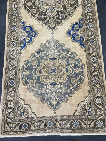 Oushak 4.8 x 13 Runner Rug Turkish Runner Rug Vintage Runner Rug Hallway Runner Rug Kitchen Runner Rug Wool Runner Handmade Runner