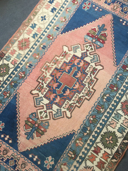 5x8 feet oushak turkish rug, handmade wool living room rug, Hand knotted rug