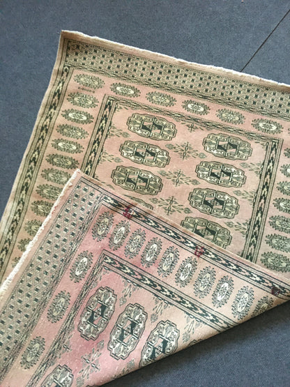 3x4 feet faded vintage small rug, natural black wool rug, morracon oushak handmade small rug, living room persian small rug, bedroom rug