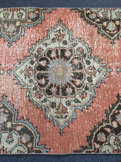 3x13 Turkish Runner Rug Oushak Runner Rug  Vintage Runner Rug Hallway Runner Rug