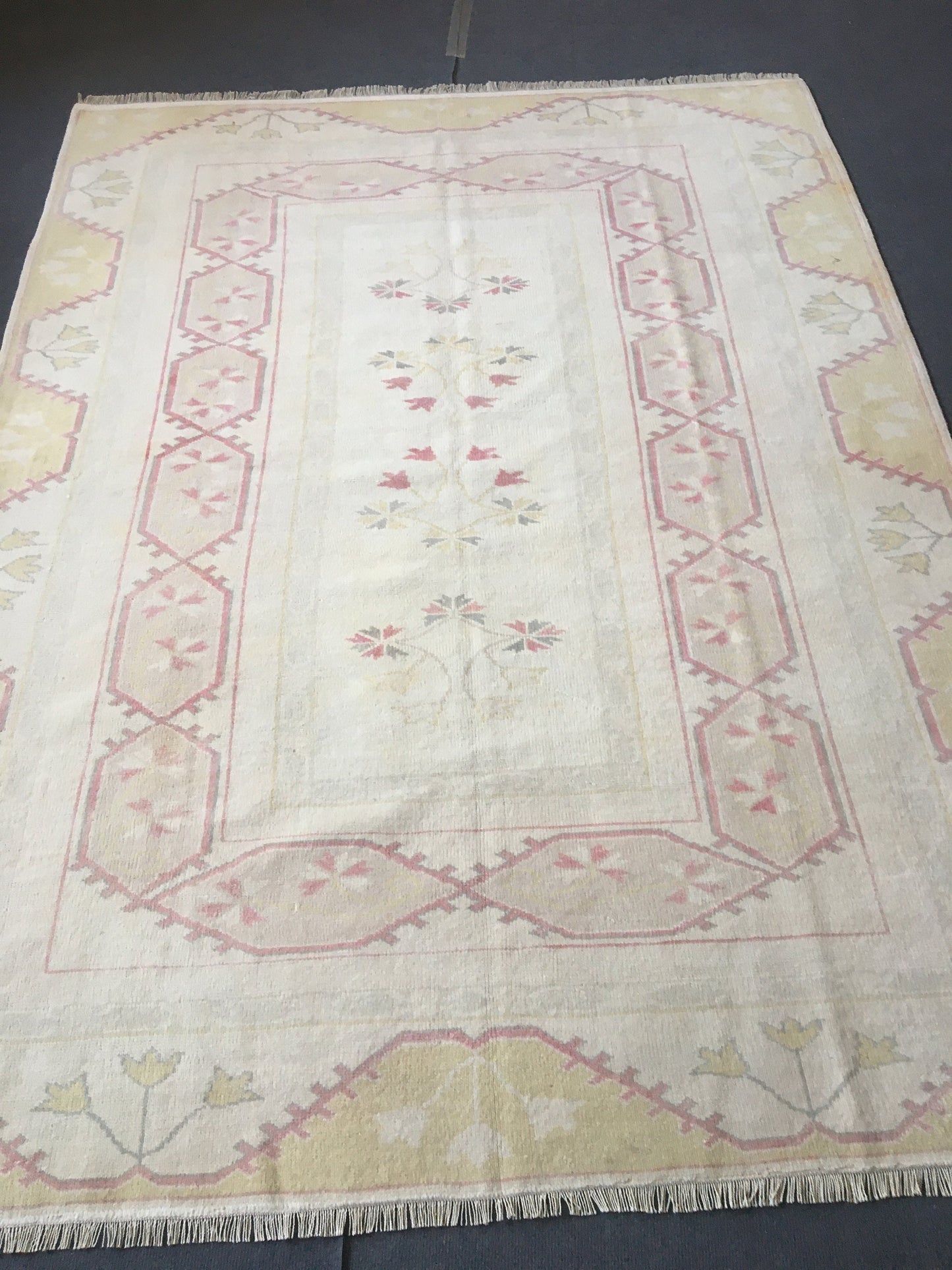 5x7 feet  muted turkish rug, pastel bohemian rug, vintage oushak rug, wool etnique rug, kitchen rug, living room rug, lounge area floor rugs