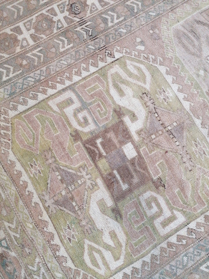 Oushak rug vintage oushak rug unique hand made 8'4x5'