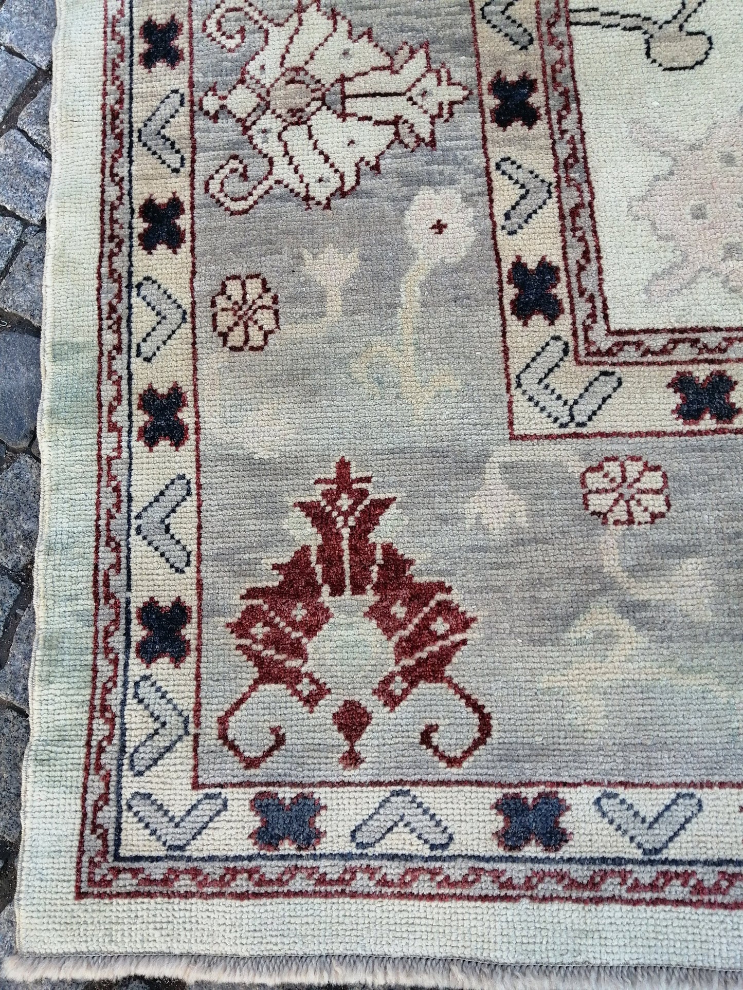 9x12 OUSHAK RUG, TURKISH Oushak Rug, Vintage Authentic Oushak  Rug, Rug, Wool Oushak Rug Hand Made Rugs, Made In Turkey Oushak Rug