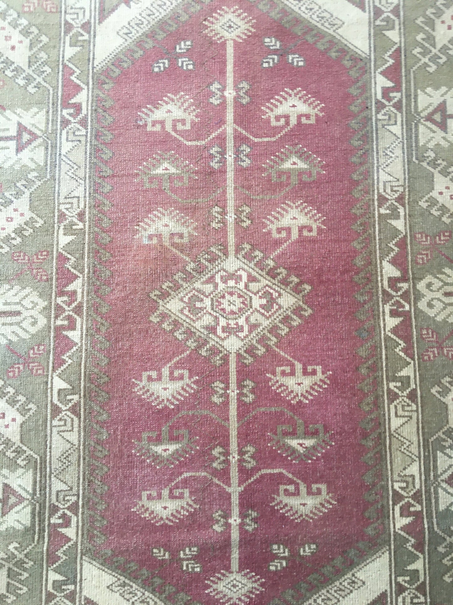 4x6 feet green turkish living room floor wide rug, handmade wool large entryway carpet, vintage oushak big bedroom area rug, red bohem rug