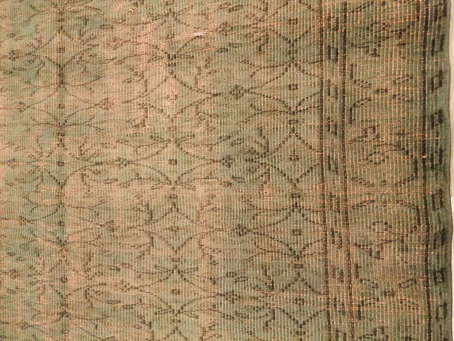 8.5 x 7.9 Rugs, OverDyed Hand Made Rug, Oushak Rug, Rustic Rug, Bohemian Rug, Rug Runner, Turkish Rug, Farmhouse Rug, Vintage Rug, Wool rug