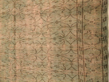 8.5 x 7.9 Rugs, OverDyed Hand Made Rug, Oushak Rug, Rustic Rug, Bohemian Rug, Rug Runner, Turkish Rug, Farmhouse Rug, Vintage Rug, Wool rug