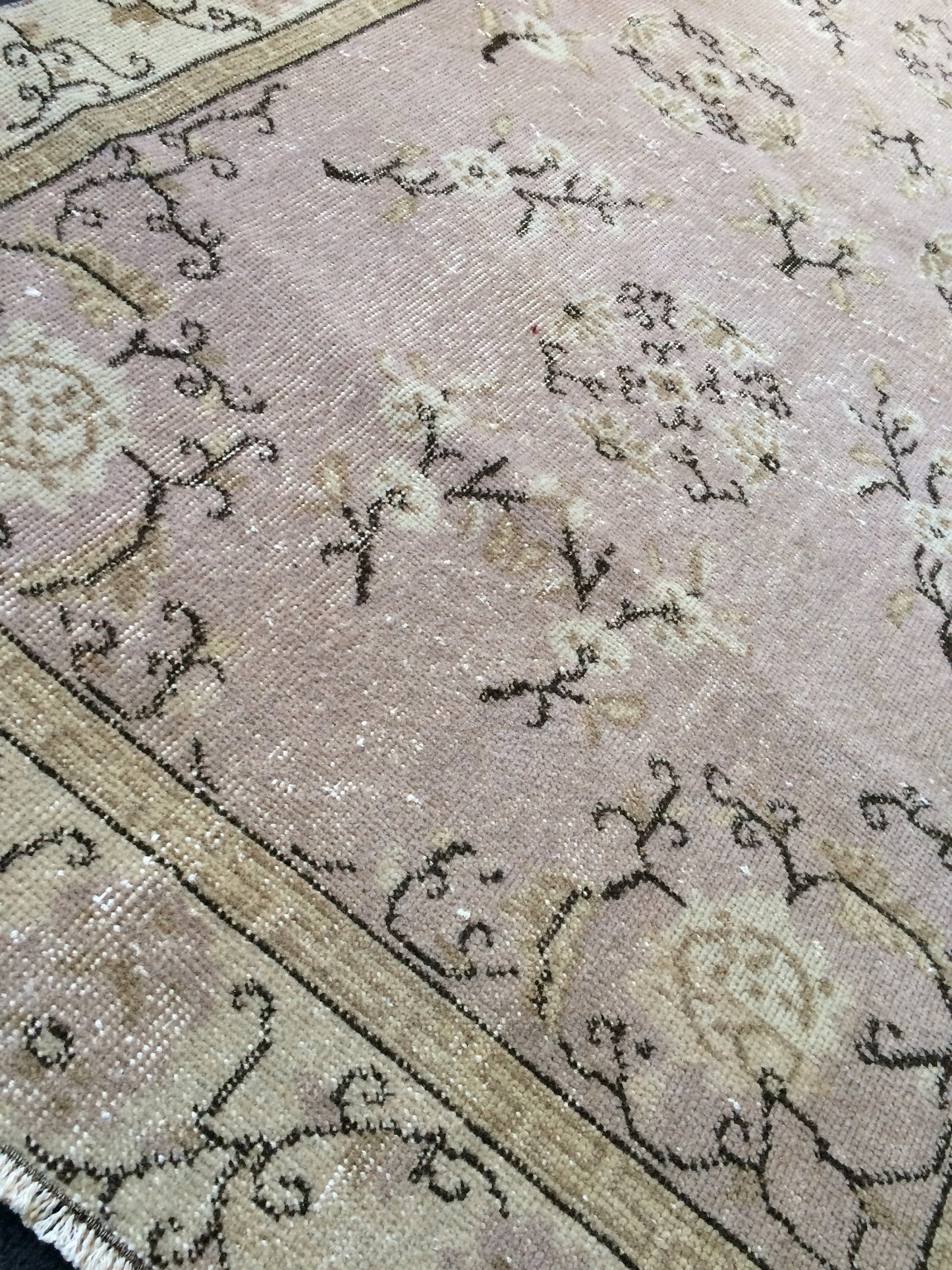 Turkish Rug, Oushak Rug, Rustic Oushak Rug, Wool Oushak Rug, Oushak Runner Rugs, Farmhouse Rug, Vintage Rug, Minimalist Rug, Hand Made Rug