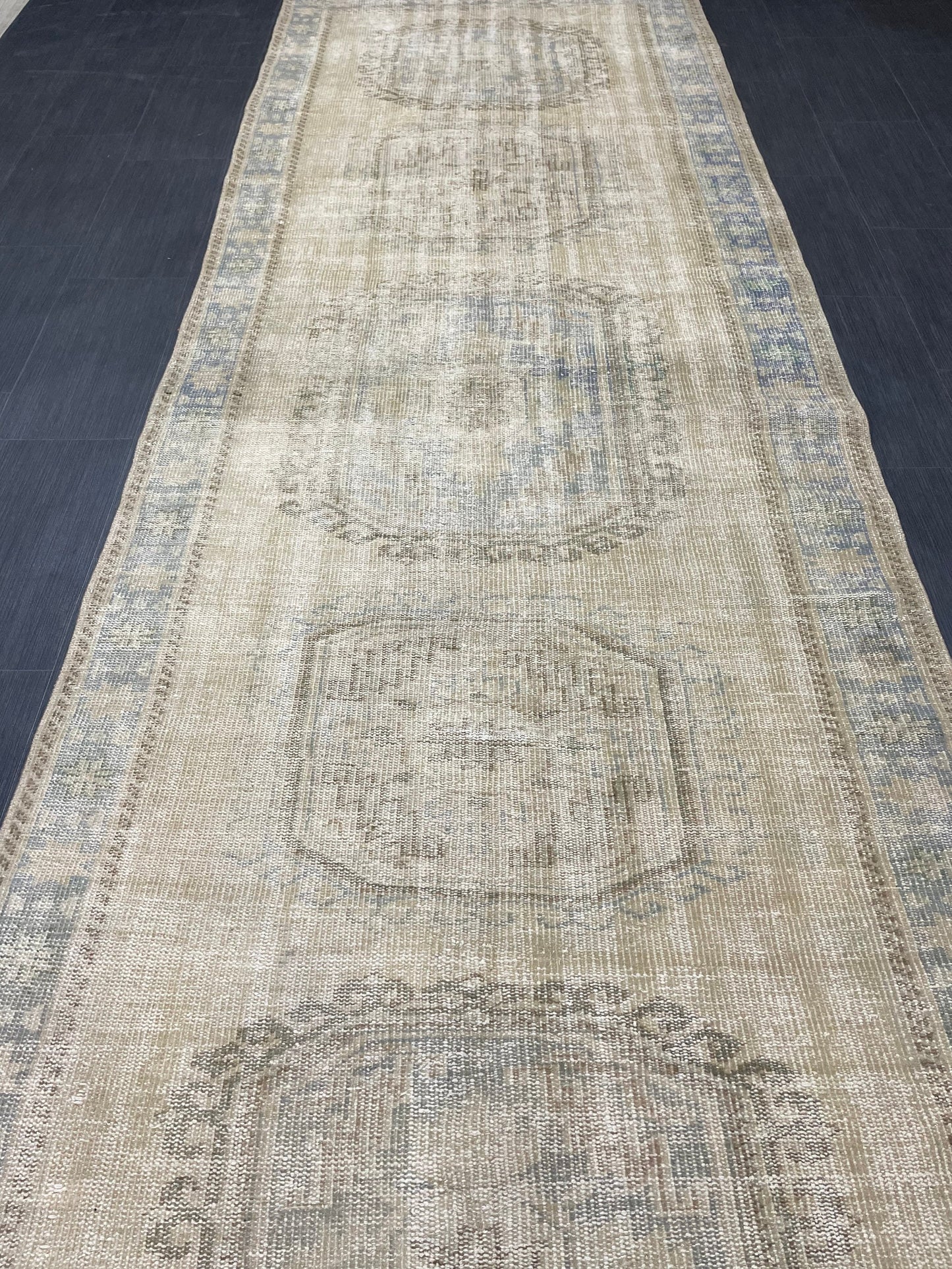 Distressed Runner Rug Turkish Runner Rug 4x12 Vintage Runner Rug Hallway Runner Rug Kitchen Runner Rug Wool Runner Rug Wool Rug