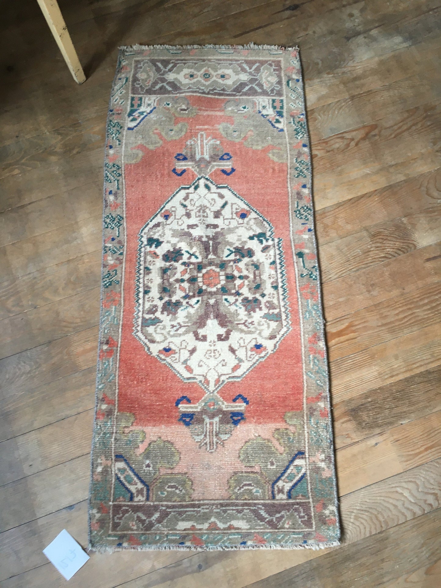 2x4 feet orange bedroom small rug, vintage turkish kitchen small rug, oushak laundry small rug, living room floor small rug, handmade rugs