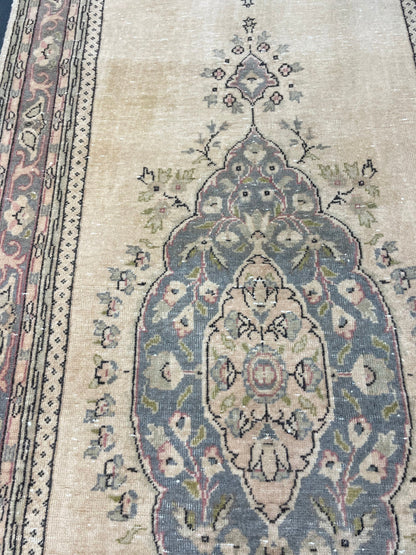 Vintage Persian Runner Rug 2.8 x 13 Fine Knotted Handmade Runner Rug Turkish Runner Rug Vintage Runner Rug Hallway Runner Kitchen Runner Rug