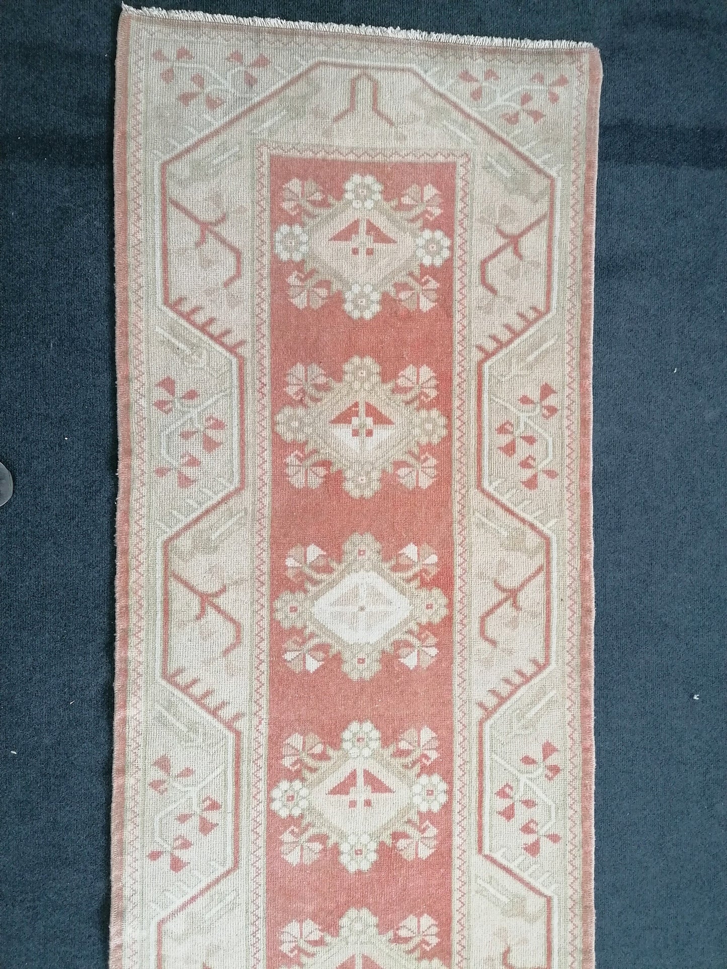Runner rug 10'x2'7 turkish vintage runner rug,hallway runner rug,kitchen runner rug turkish