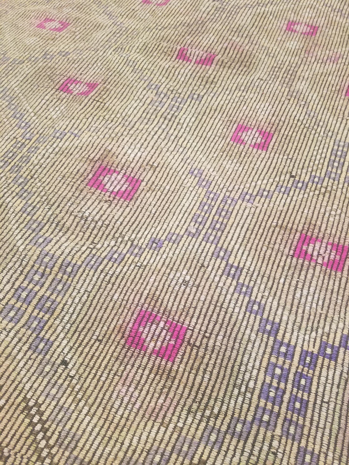 6x10 flatwoven with embroidery rug, handmade kilim rug, vintage turkish rugs oushak rug vintage oushak rug, wool rug