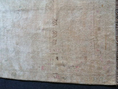 7.5 x 4.3 Muted Rugs, Hand Made Rug, Oushak Rug, Rustic Rug, Bohemian Rug, Rug Runner, Turkish Rug, Farmhouse Rug, Vintage Rug, Wool rug